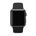 Curea iUni compatibila cu Apple Watch 1/2/3/4/5/6/7, 40mm, Silicon, Black